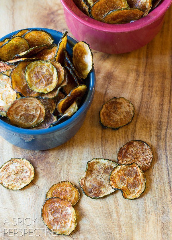 Baked Sweet Potato Chips Recipe (VIDEO) - A Spicy Perspective